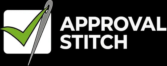 Approval Stitch - Real Stitched Approval Sample